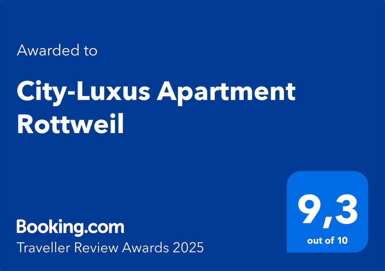 City-Luxus Apartment Rottweil Eksteriør bilde